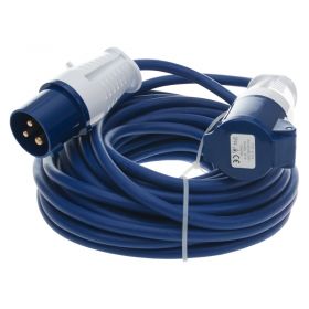 230V Extension Lead - 14m Length, 16A, 3x, 2.5mm Diameter