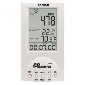 Extech CO220 Desktop Indoor Air Quality CO2 Monitor