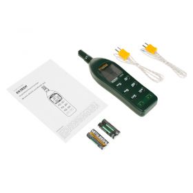 Extech RH350 Dual Input Hygro Thermometer Psychrometer kit