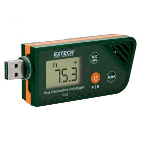 Extech TH30 Dual Channel USB Temperature Datalogger with USB Port