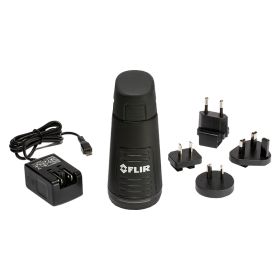 FLIR T199128 Battery Charger with Power Supply & Multi Plugs (KX)