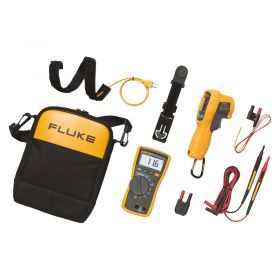 Fluke 116/62MAX+ HVAC Multimeter and IR Thermometer Combo Kit