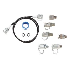 Fluke 700TTH10K Premium Pressure Transmitter Test Hose Kit 10K