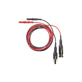 Fluke PVLEAD1 - Set of black and red solar PV MC4 to 4mm Banana Plug Test Leads