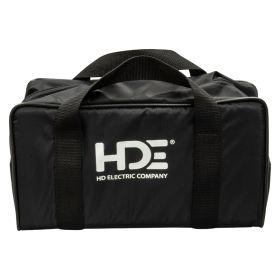 HD Electric Padded Black Nylon Carrying Bag with Handles