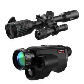 Hikmicro ALPEX A50T Digital Day/Night Vision Scope & Gryphon LRF Pro GQ50L Thermal Monocular Kit