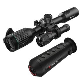 Hikmicro ALPEX A50T Digital Day/Night Vision Scope & Lynx Pro LE10 Thermal Monocular Kit