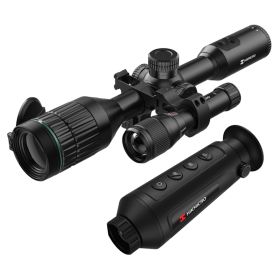 Hikmicro ALPEX A50T Digital Day/Night Vision Scope & Lynx Pro LH19 Thermal Monocular Kit