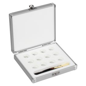 Kern 308-426 Set of Milligram Weights, E1, 1 mg - 500 mg, Wire, Stainless Steel Polished, in Aluminium Case