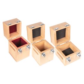 Kern 337 Series F1 Wooden Boxes for Milligram Weights (10, 20 or 50 kg) - Choice of Box