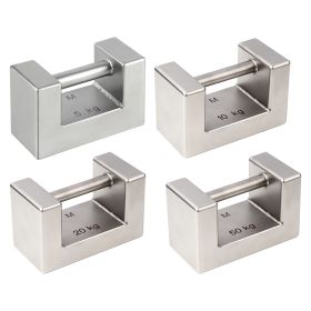 Kern 346 Series Individual Weight, OIML Class M1, (5, 10, 20, 50 kg), Block, Stainless Steel - Choice of Weight