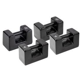 Kern 346 Series Individual Weights, OIML Class M1, Block Eco (5, 10, 20, or 50 kg), Cast Iron Lacquered - Choice of Weight
