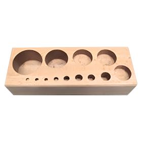 Kern 362 Series Wooden Box for Milligram Weights (1 g - 1 kg to 10 kg), M3 - Choice of Box