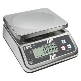 Kern FFN Stainless Steel IP65 Bench Scales - Front Angled