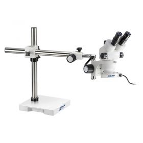 Kern OZM 913 Trinocular Stereo Microscope Set – Telescopic Arm with Plate