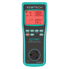 Kewtech EZYPAT PAT Tester – Battery Operated - Kit