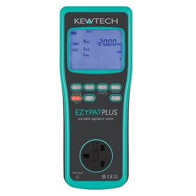 Kewtech EZYPAT-PLUS PAT Tester –Battery Operated 