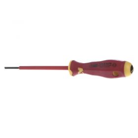 Klauke KL1007525IS VDE Slotted Screwdriver, 75 x 2.5 x 0.4mm