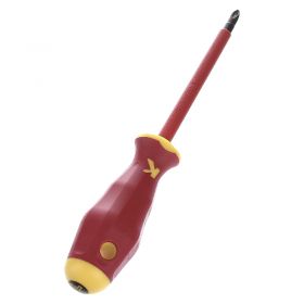 Klauke KL120PZ2IS VDE Pozidriv Screwdriver, 100mm, PZ2