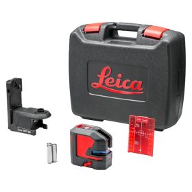 Leica Lino P5 Alkaline Cross Line Red Laser in Hard Case