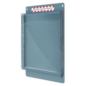 Lockout Lock LT-LPHCS-Double Lockout Permit Holder Card Safe (Double Side)