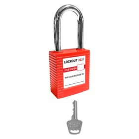 Lockout Lock Series 3 Premier Padlock with 46mm Steel Shackle - Key Different - Choice of Colour