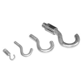 Mark-10 G1028/35/38/42 Hook - Small (#10-32F), Medium (#10-32M), Large (5/16-18M) or Extra Large (1/2-20M)