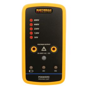 Martindale PD690SRD – 690V AC/DC Proving Unit with 5 Ranges