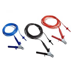 Megger 1002-534 3kV Test Lead Set with Large Clips for  515/525/1025