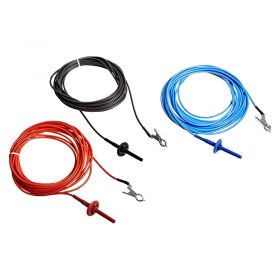 Megger 1002-641 5m Test Lead Set with 6kV Medium Clips for S1 and MIT