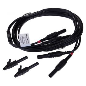 Megger 6231-652 Comms Lead Set with Miniature Black Clips for TDR1000