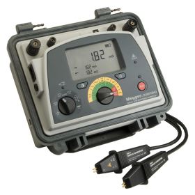 Megger DLRO10HD Digital Low Resistance Ohmmeter & DH4-C Test Lead Set