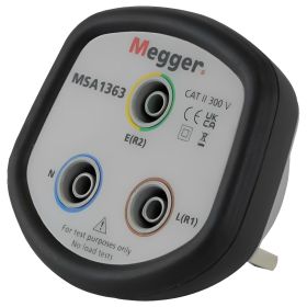 Megger MSA1363 UK Socket Adapter (BS 1363)