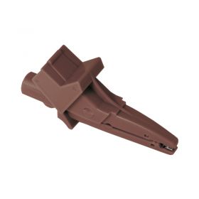 Metrel Crocodile Clip Brown