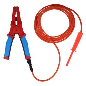 Metrel A1639 Large Red HV Clip with HV Cable & Plug – Choice of Length