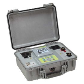 Metrel MI 3252 MicroOhm 100A Low Resistance Ohmmeter - Front angled