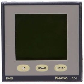 RDL MF72421 Three Phase CT Operated Multifunction Power Monitor w/ LCD Display (Pulse Output, 72 x 72mm Flush Panel Mounting)