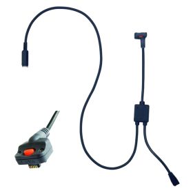 Mitutoyo 02AZE140B U-WAVE-T Data Cable B with Pushbutton and Footswitch Connection (160/500 mm)