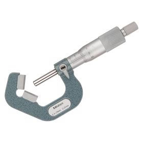 Mitutoyo Series 114 Five-Flute V-Anvil Micrometer (2.3-25 mm - 65-85 mm) - Choice of Model