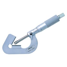 Mitutoyo Series 114 Three-Flute V-Anvil Micrometer (1-15 mm - 70-85 mm) - Choice of Model