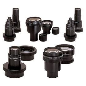 Mitutoyo Series 304 Projection Lenses (5, 10, 20, 50 & 100X)
