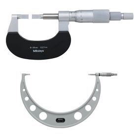 Mitutoyo Series 122 Blade Micrometer: 0-300mm or 0-4