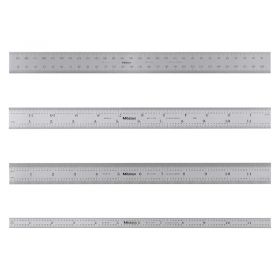 Mitutoyo Series 182 Steel Rules: Ranges Between 0-1,000mm / 0-40" - Wide Rigid, Semi-Flexible or Fully Flexible Rules