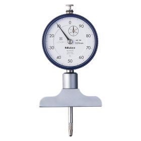 Mitutoyo Series 7 Dial Depth Gauge: 0-210mm or 0-8