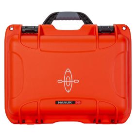 NANUK NAN-915S-000OR-PA0-KAY01 Protective Case 915 - Orange w/Kayak Print (Empty)