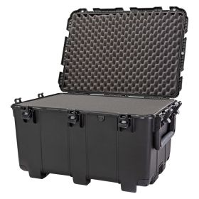 NANUK Protective Case 975T, Black (Two Man Carry/No Wheels) - Optional Foam