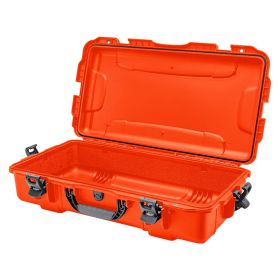 NANUK Protective Case 980, Black, Olive & Orange - Optional Foam