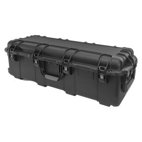 NANUK Protective Case 988T, Black (2x Corner Cap/No Wheels) - Optional Foam
