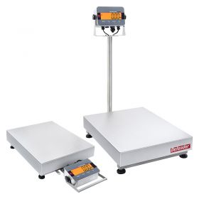 Ohaus Defender 3000 Stainless Steel Washdown i-D33 Bench Scales (15kg - 600kg) - Column or Front Mount 