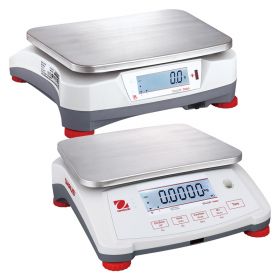Ohaus Valor 7000 V71 Compact Dual Display Food Bench Scales (1.5kg - 30kg) - Choice of Model
